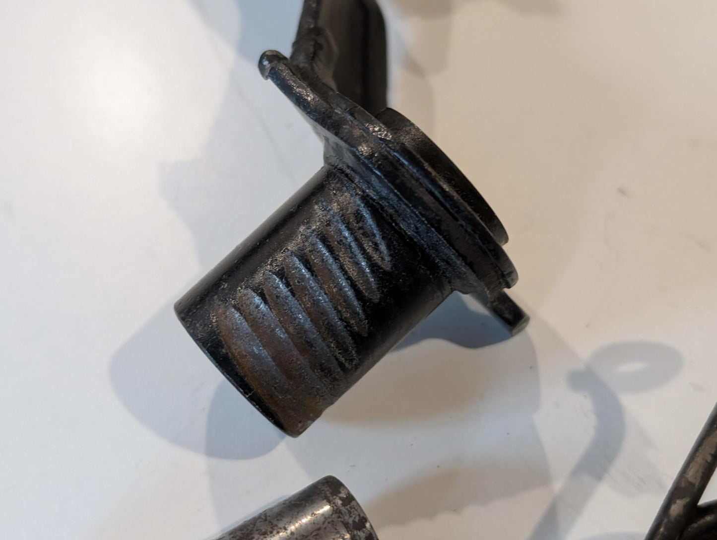Yamaha DT175MX 2K4 Kettenschutz Kettenführung Schleifschutz Kettenspanner, gebraucht