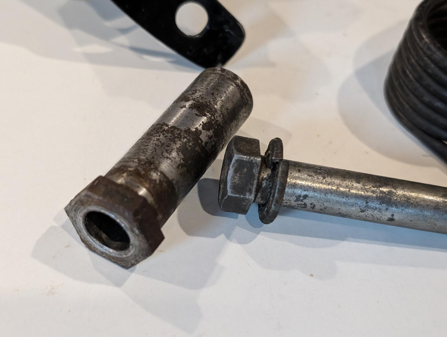 Yamaha DT175MX 2K4 Kettenschutz Kettenführung Schleifschutz Kettenspanner, gebraucht