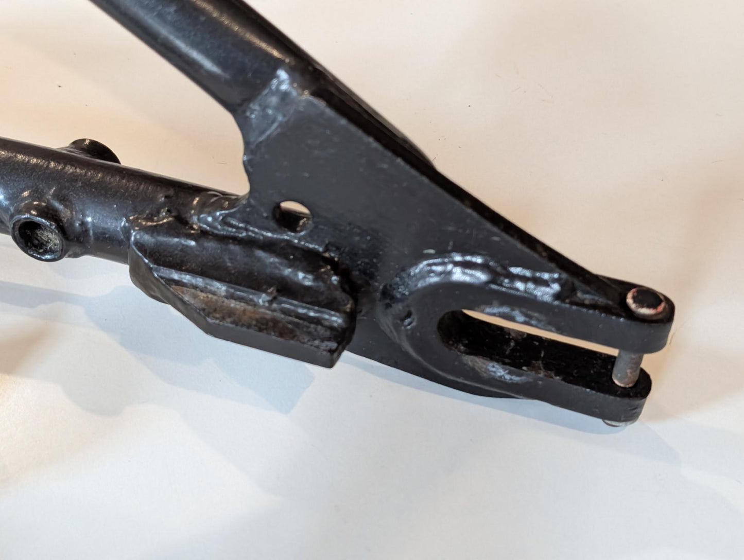 Yamaha DT175MX 2K4 Schwinge Hinterradschwinge Hinterradführung, gebraucht