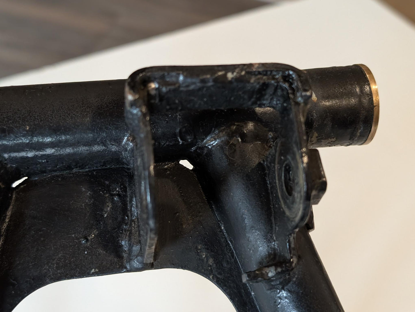 Yamaha DT175MX 2K4 Schwinge Hinterradschwinge Hinterradführung, gebraucht