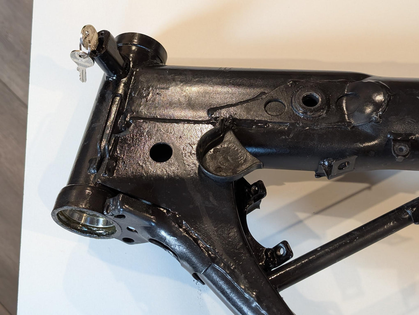 Yamaha DT175MX 2K4 Hauptrahmen Rahmen 2K4-01644, gebraucht