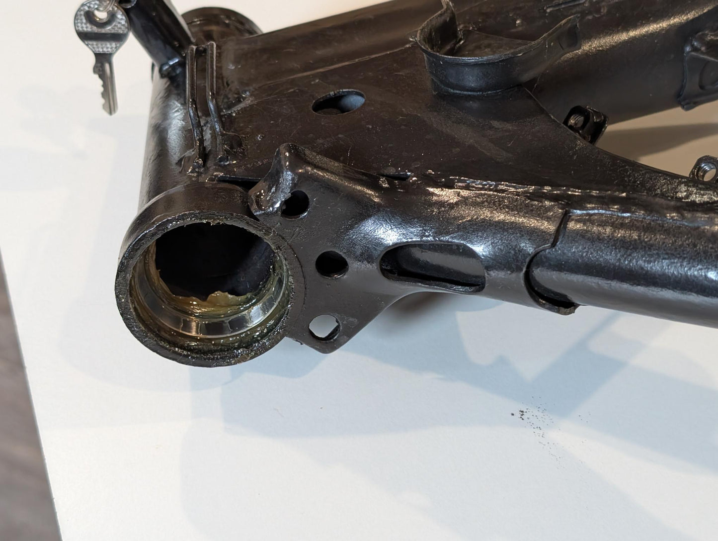 Yamaha DT175MX 2K4 Hauptrahmen Rahmen 2K4-01644, gebraucht