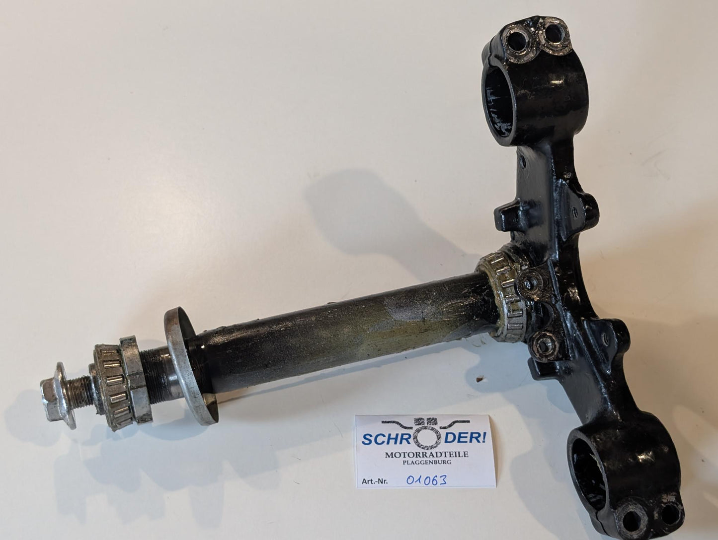 Yamaha DT175MX 2K4 Gabelbrücke Lenkkopf, gebraucht