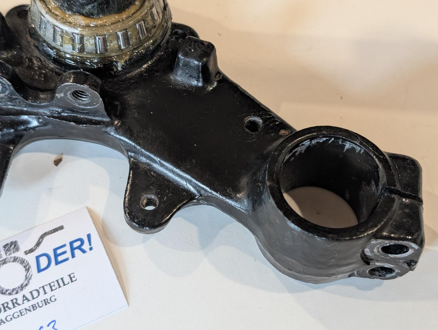 Yamaha DT175MX 2K4 Gabelbrücke Lenkkopf, gebraucht