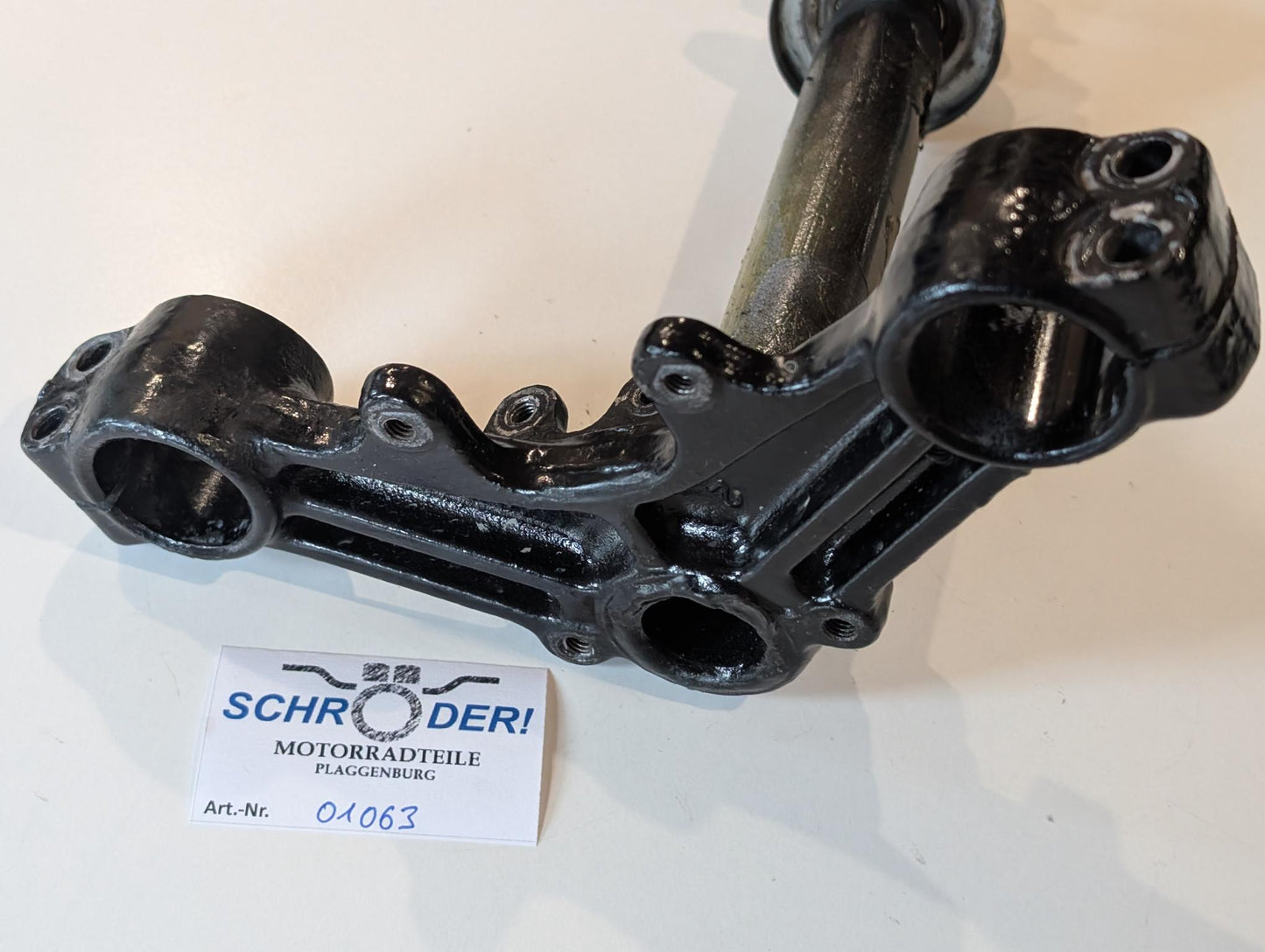 Yamaha DT175MX 2K4 Gabelbrücke Lenkkopf, gebraucht