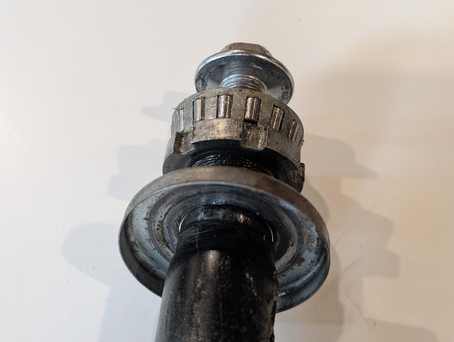 Yamaha DT175MX 2K4 Gabelbrücke Lenkkopf, gebraucht