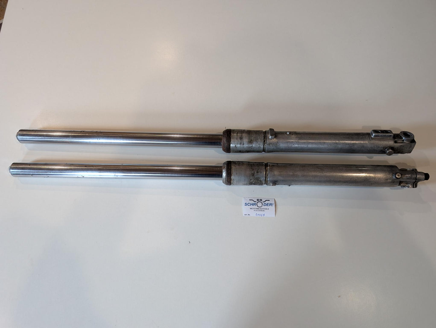 Yamaha DT175MX 2K4 Standrohre Gabel Tauchrohre Stoßdämpfer, gebraucht