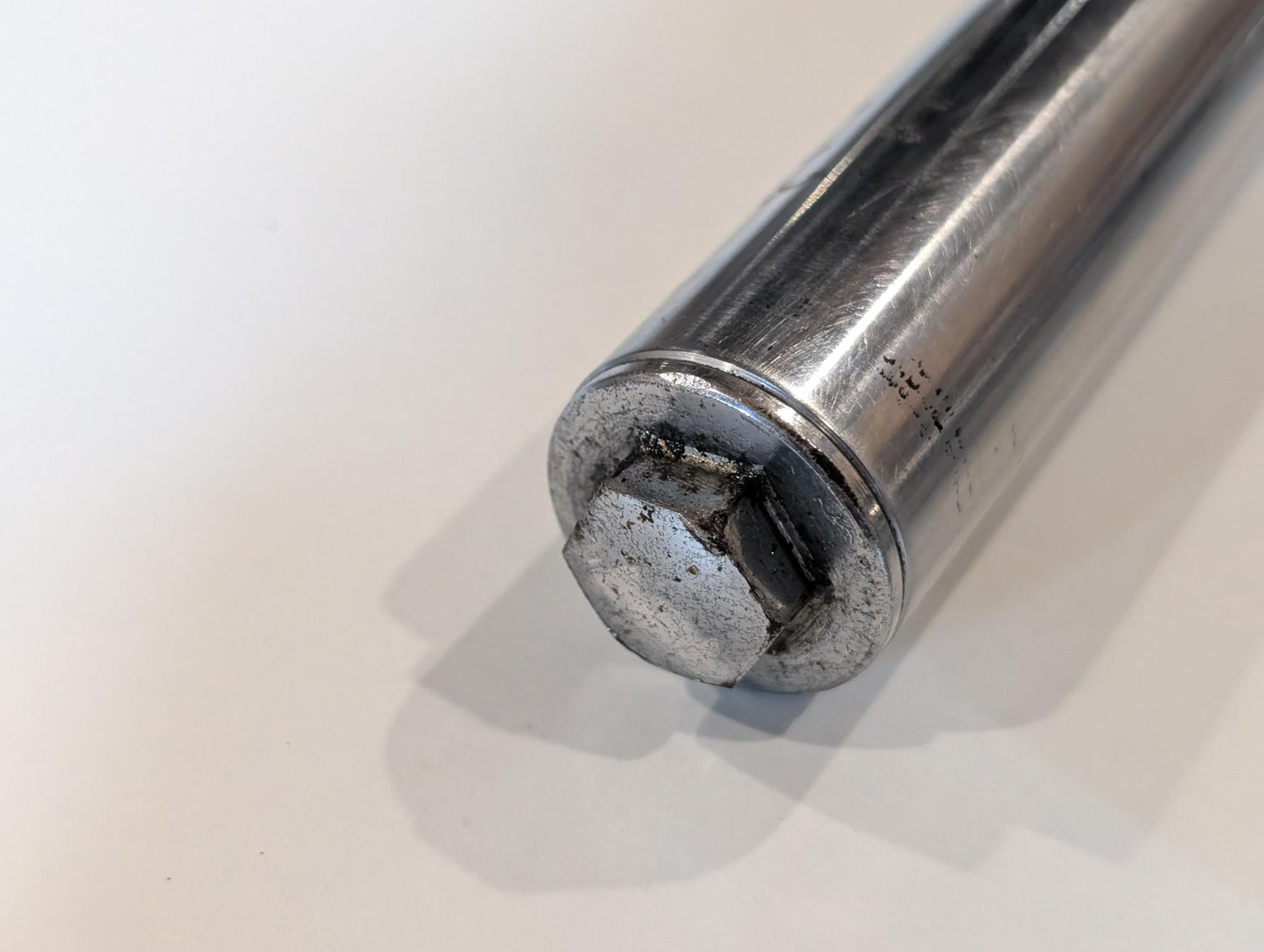 Yamaha DT175MX 2K4 Standrohre Gabel Tauchrohre Stoßdämpfer, gebraucht