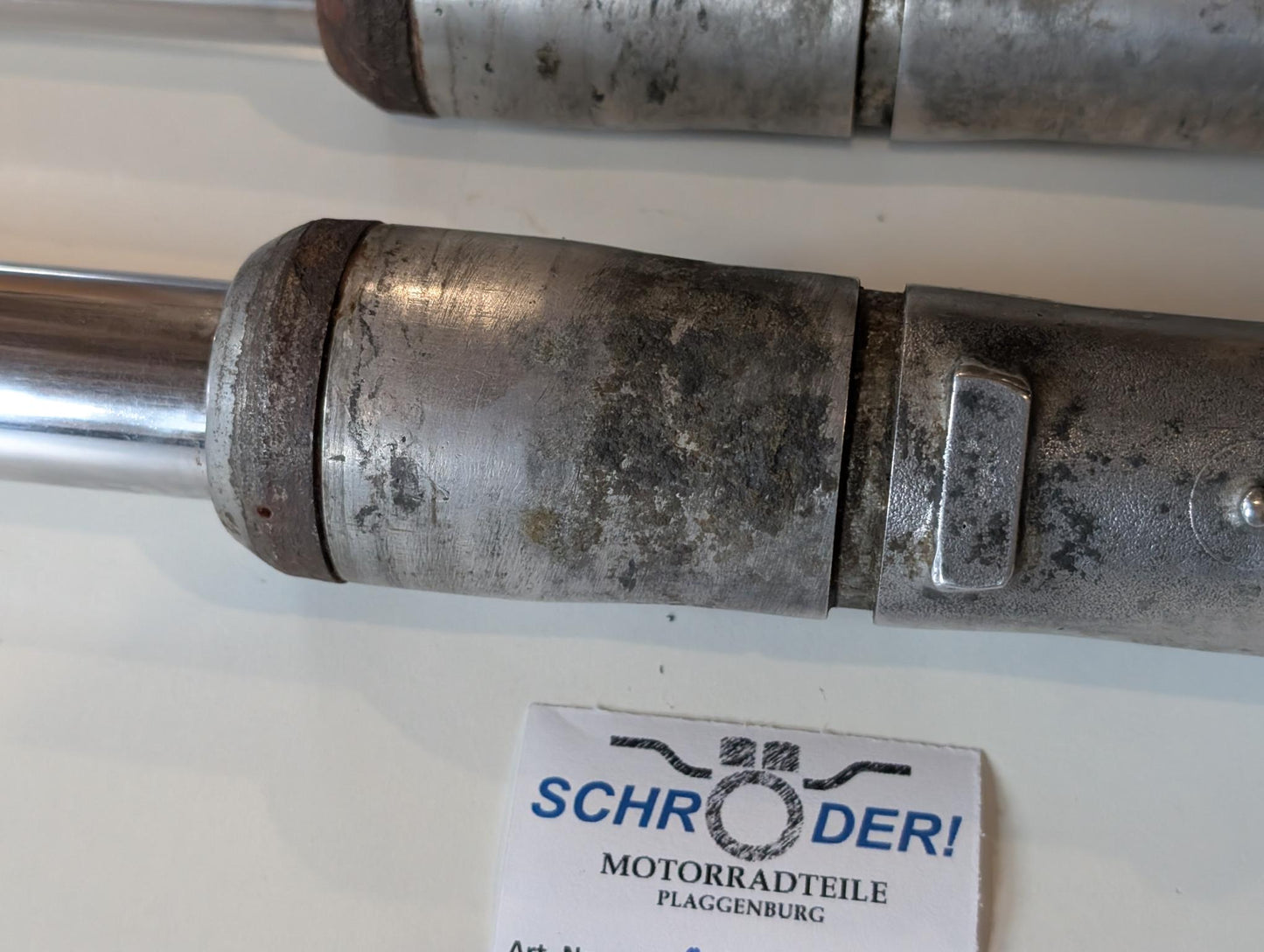 Yamaha DT175MX 2K4 Standrohre Gabel Tauchrohre Stoßdämpfer, gebraucht