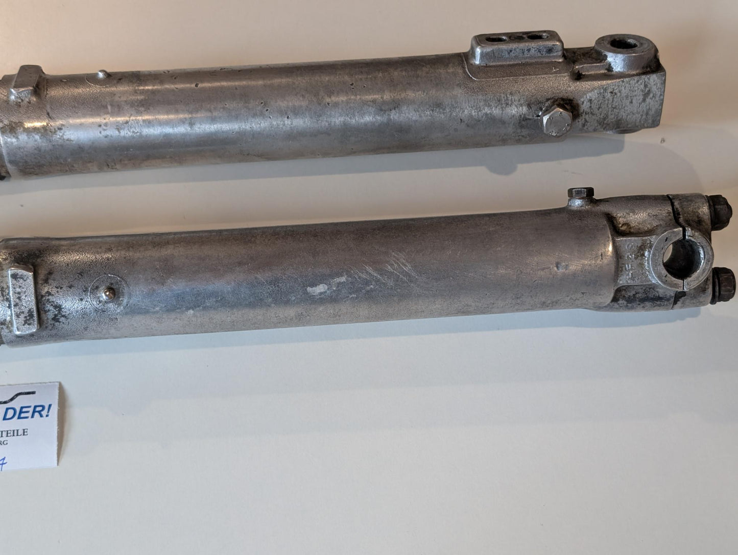 Yamaha DT175MX 2K4 Standrohre Gabel Tauchrohre Stoßdämpfer, gebraucht