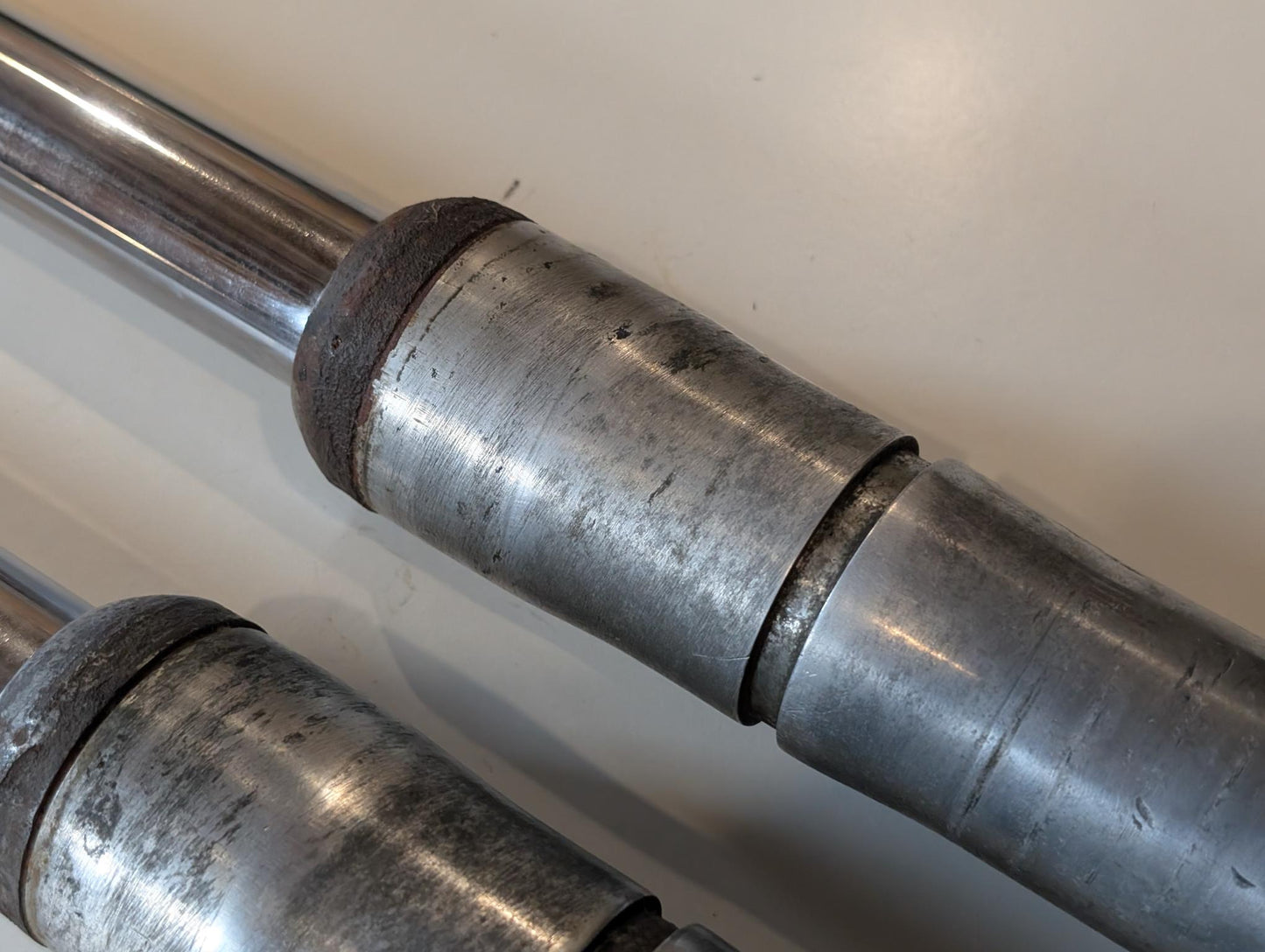 Yamaha DT175MX 2K4 Standrohre Gabel Tauchrohre Stoßdämpfer, gebraucht