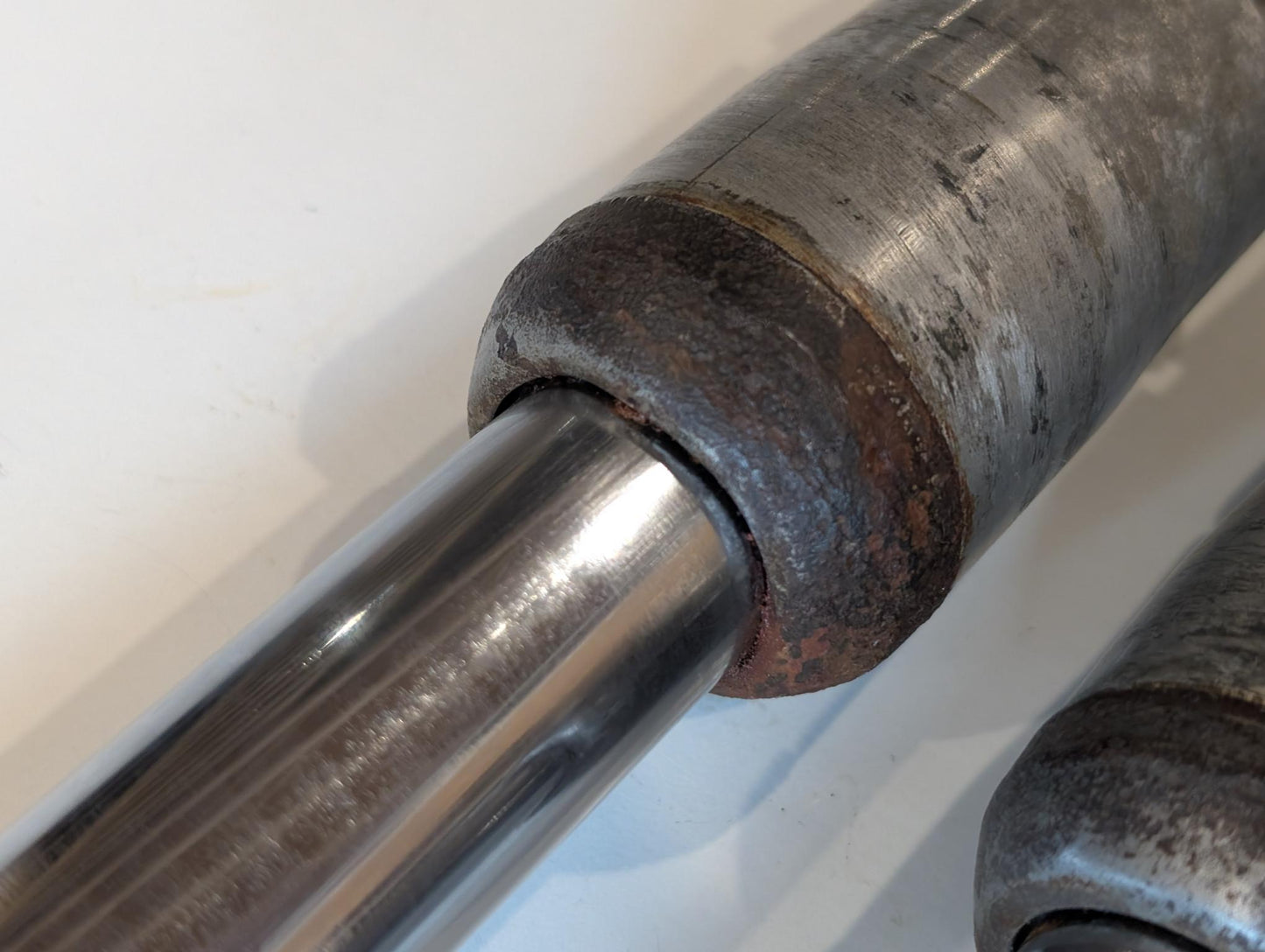 Yamaha DT175MX 2K4 Standrohre Gabel Tauchrohre Stoßdämpfer, gebraucht