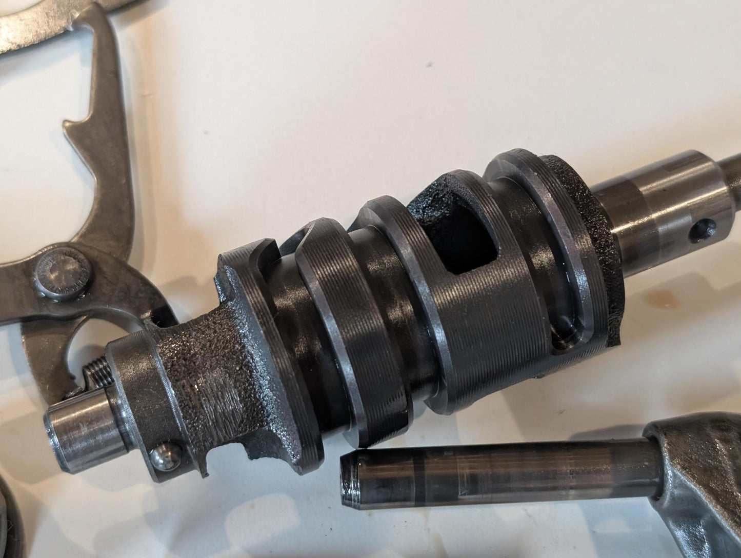 Yamaha DT175MX 2K4 Schaltwalze Schaltgabeln Schaltrastung, gebraucht
