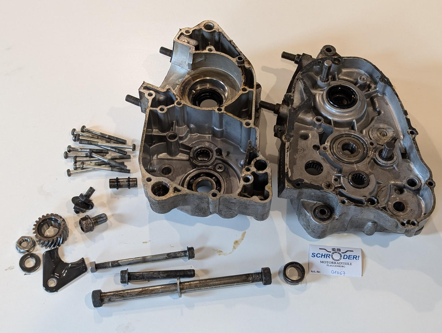 Yamaha DT175MX 2K4 Kurbelwellengehäuse 2K4-025033, gebraucht