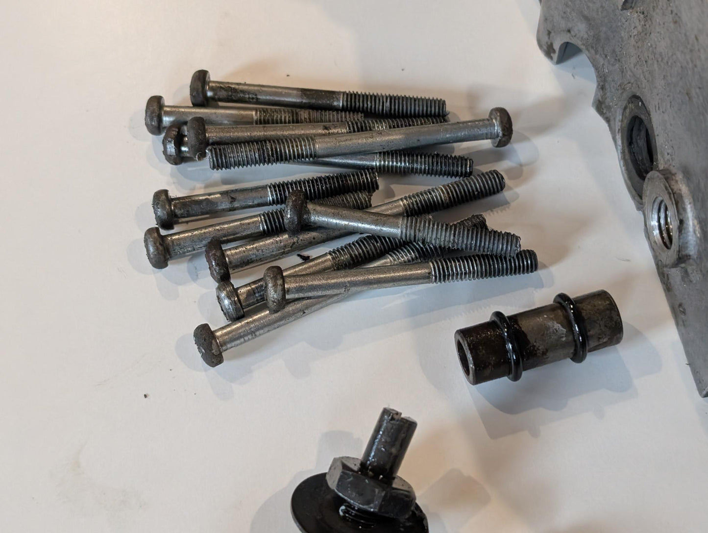 Yamaha DT175MX 2K4 Kurbelwellengehäuse 2K4-025033, gebraucht