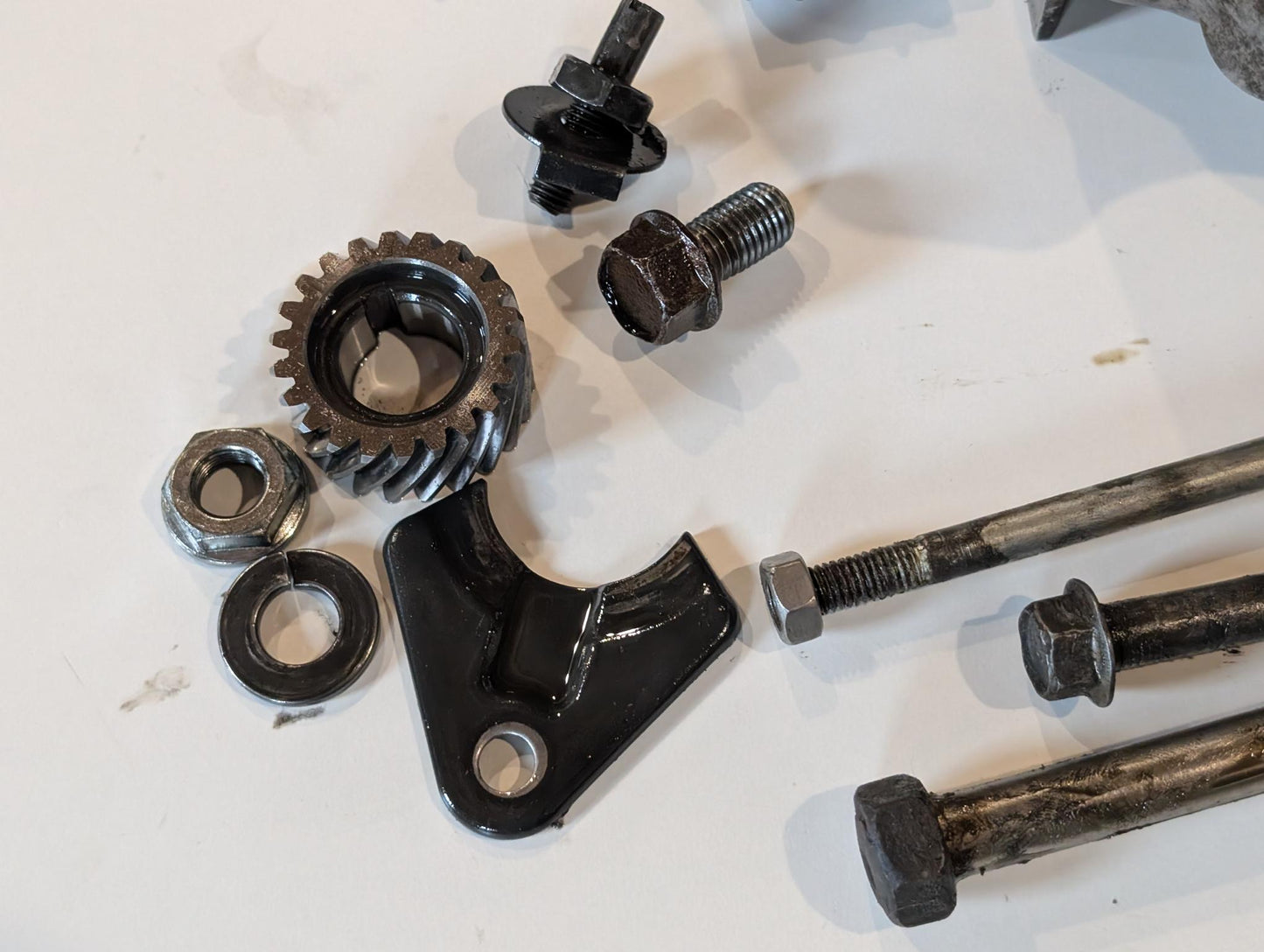 Yamaha DT175MX 2K4 Kurbelwellengehäuse 2K4-025033, gebraucht