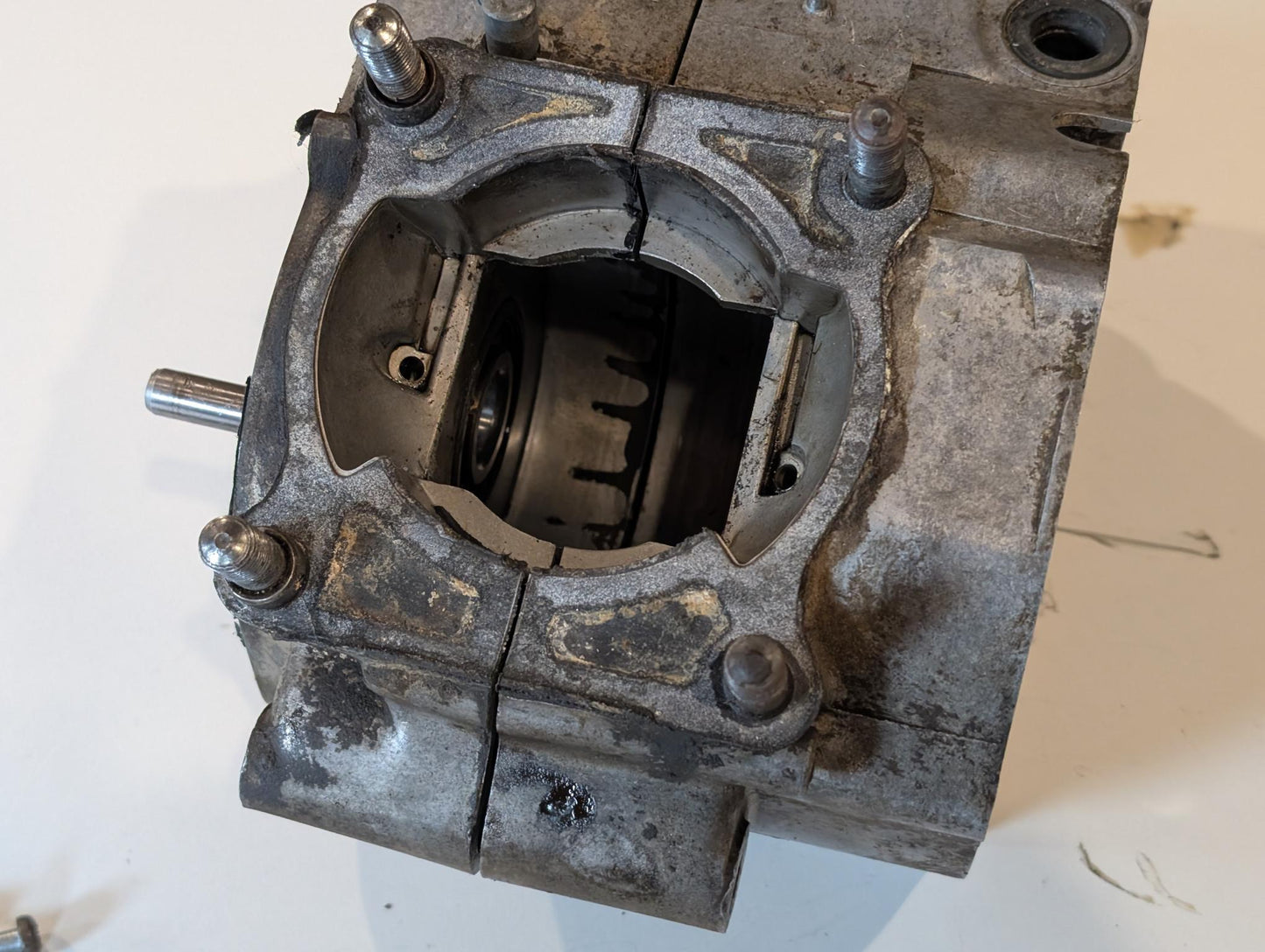 Yamaha DT175MX 2K4 Kurbelwellengehäuse 2K4-025033, gebraucht
