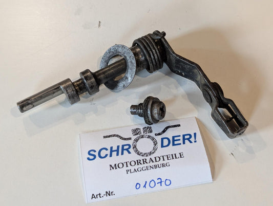 Yamaha DT175MX 2K4 Schubhebel Kupplungshebel Einrücker, gebraucht