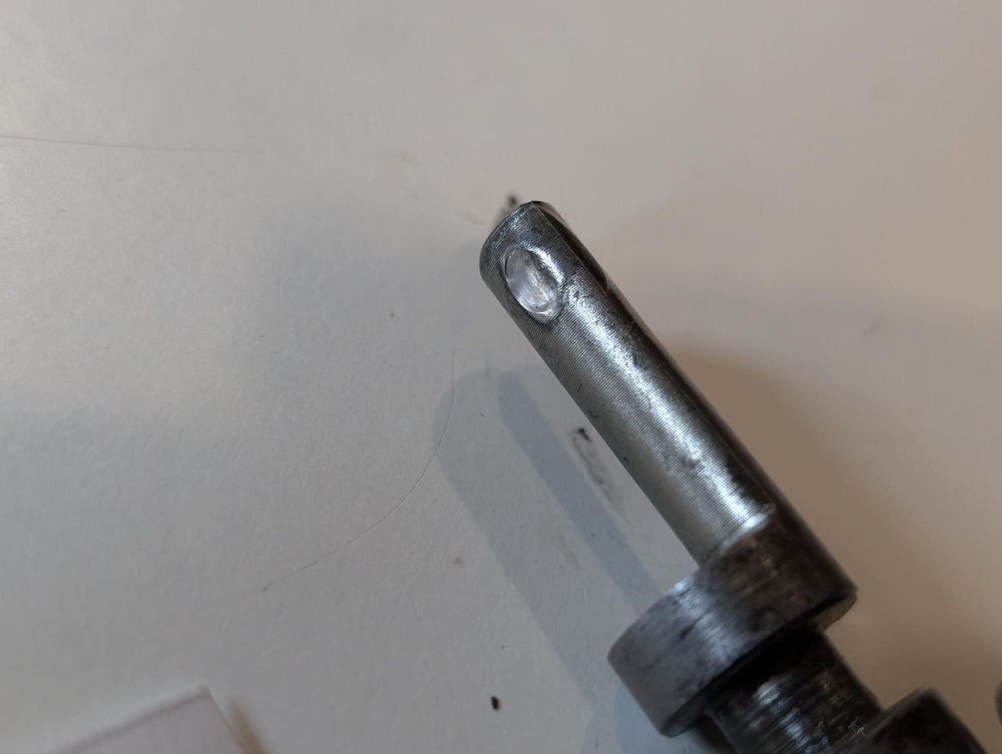 Yamaha DT175MX 2K4 Schubhebel Kupplungshebel Einrücker, gebraucht