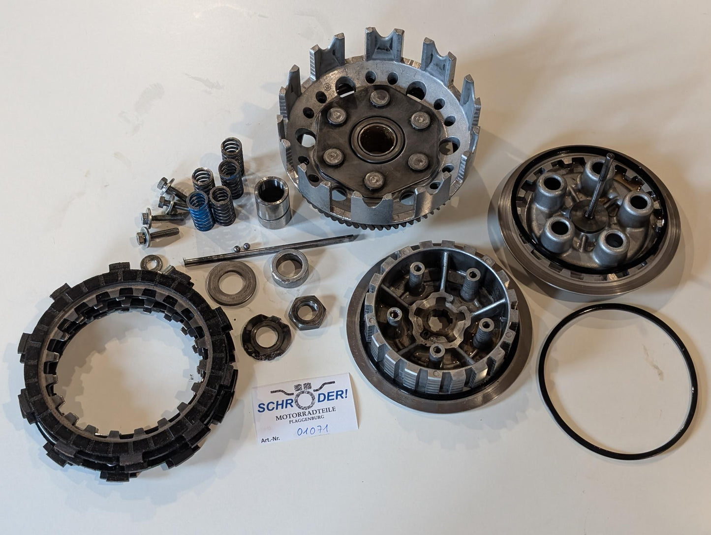 Yamaha DT175MX 2K4 Kupplungskorb Primärantrieb Druckplatte Kupplung, gebraucht