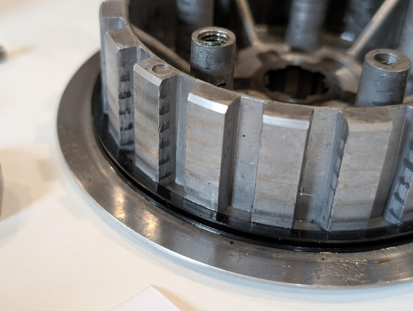 Yamaha DT175MX 2K4 Kupplungskorb Primärantrieb Druckplatte Kupplung, gebraucht