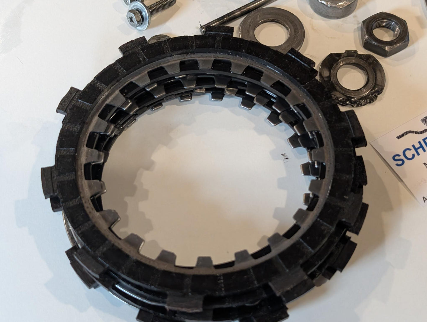 Yamaha DT175MX 2K4 Kupplungskorb Primärantrieb Druckplatte Kupplung, gebraucht