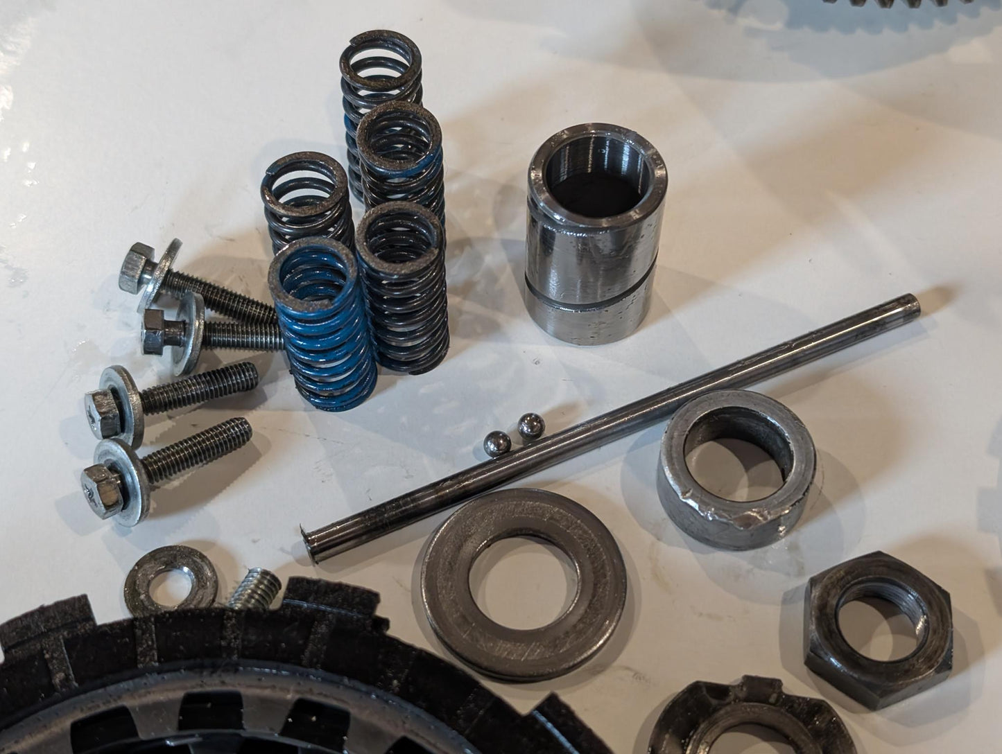 Yamaha DT175MX 2K4 Kupplungskorb Primärantrieb Druckplatte Kupplung, gebraucht