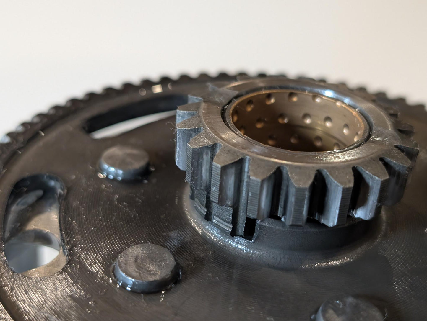 Yamaha DT175MX 2K4 Kupplungskorb Primärantrieb Druckplatte Kupplung, gebraucht