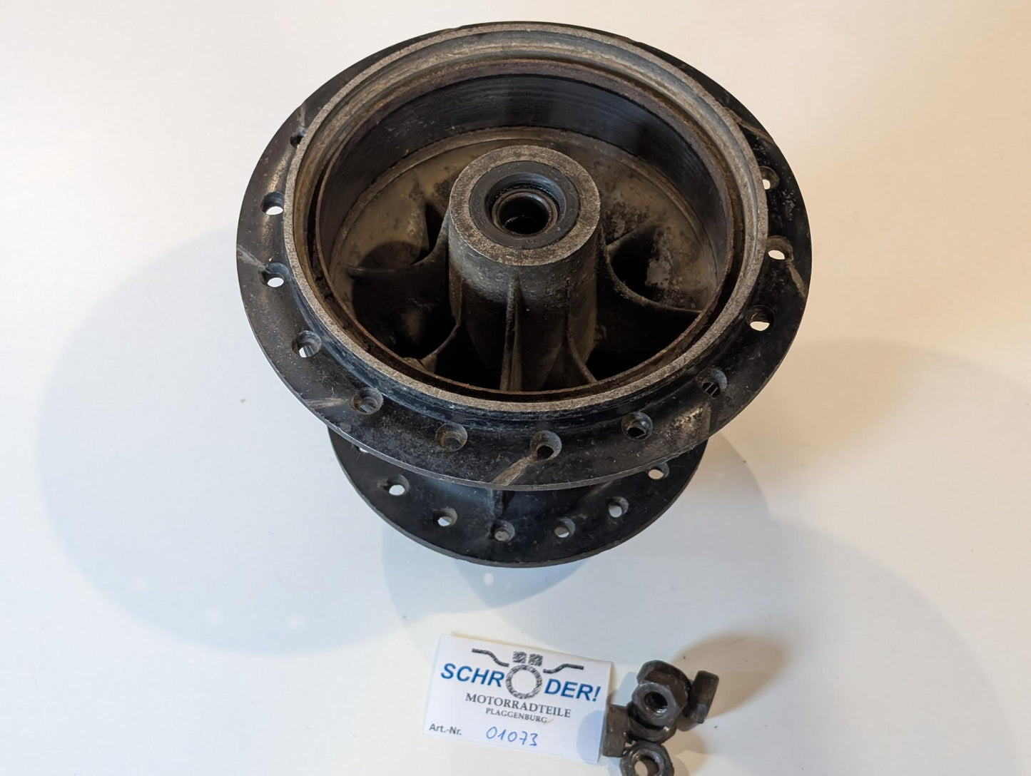 Yamaha DT175MX 2K4 Hinterradnabe Trommelbremse hinten Bremstrommel, gebraucht