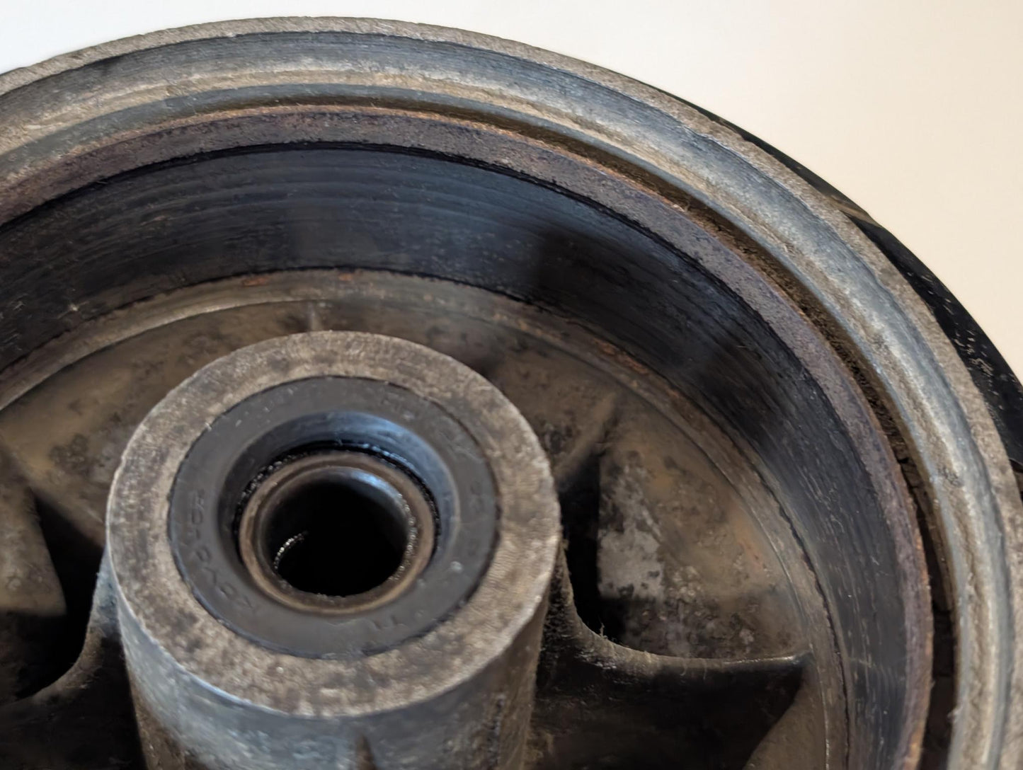 Yamaha DT175MX 2K4 Hinterradnabe Trommelbremse hinten Bremstrommel, gebraucht