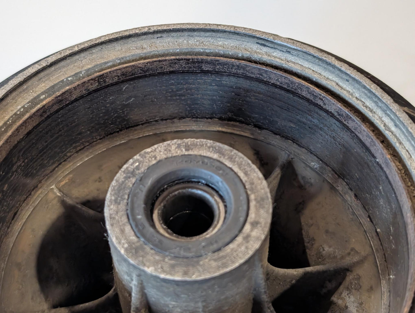 Yamaha DT175MX 2K4 Hinterradnabe Trommelbremse hinten Bremstrommel, gebraucht
