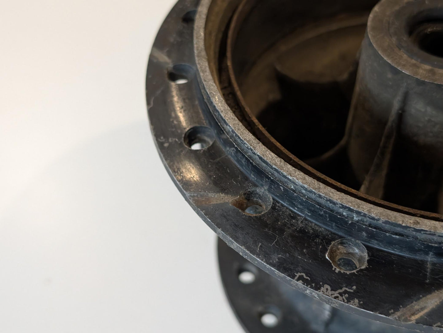 Yamaha DT175MX 2K4 Hinterradnabe Trommelbremse hinten Bremstrommel, gebraucht