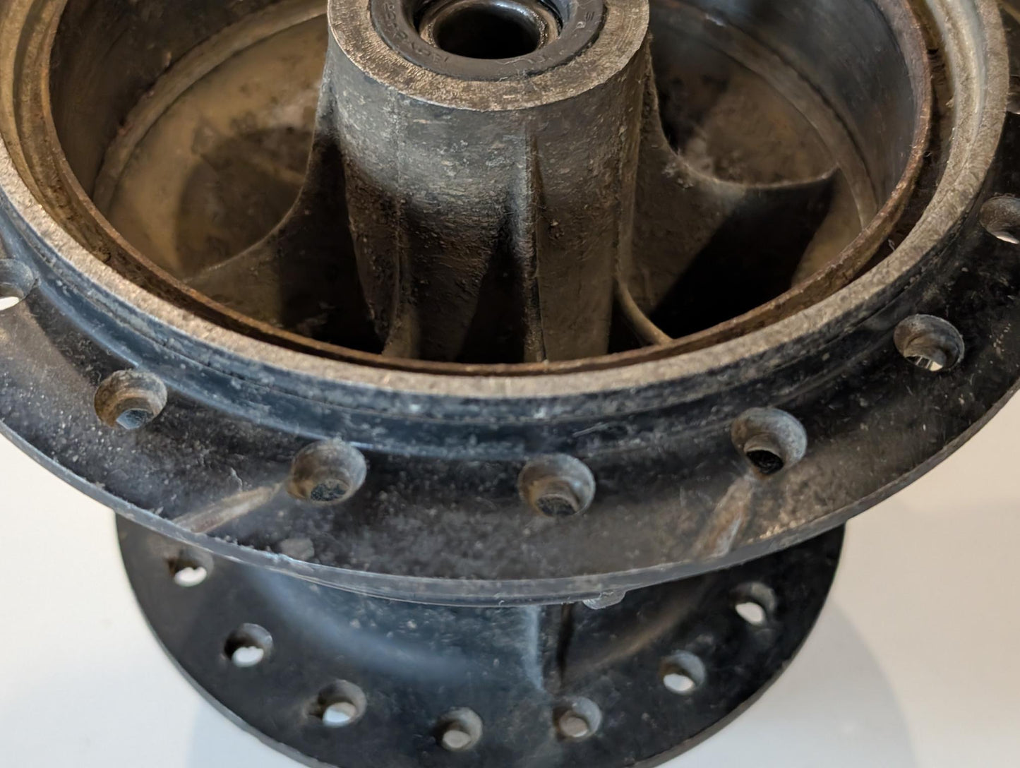 Yamaha DT175MX 2K4 Hinterradnabe Trommelbremse hinten Bremstrommel, gebraucht