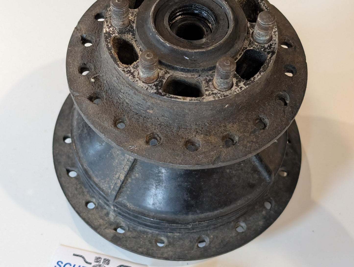 Yamaha DT175MX 2K4 Hinterradnabe Trommelbremse hinten Bremstrommel, gebraucht