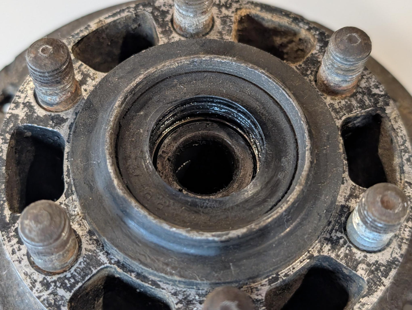 Yamaha DT175MX 2K4 Hinterradnabe Trommelbremse hinten Bremstrommel, gebraucht