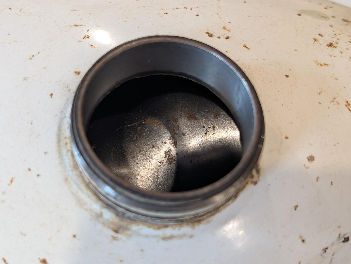 Yamaha DT175MX 2K4 Tank Kraftstofftank Benzintank Tankdeckel, gebraucht