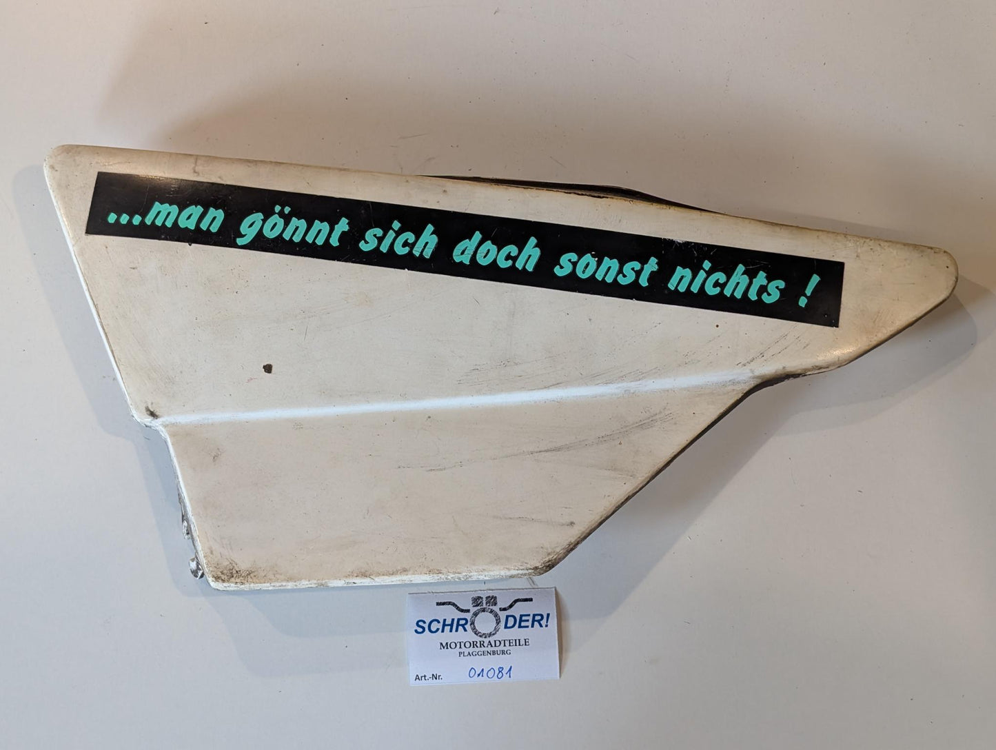 Yamaha DT175MX 2K4 Seitendeckel Verkleidungsdeckel links, gebraucht