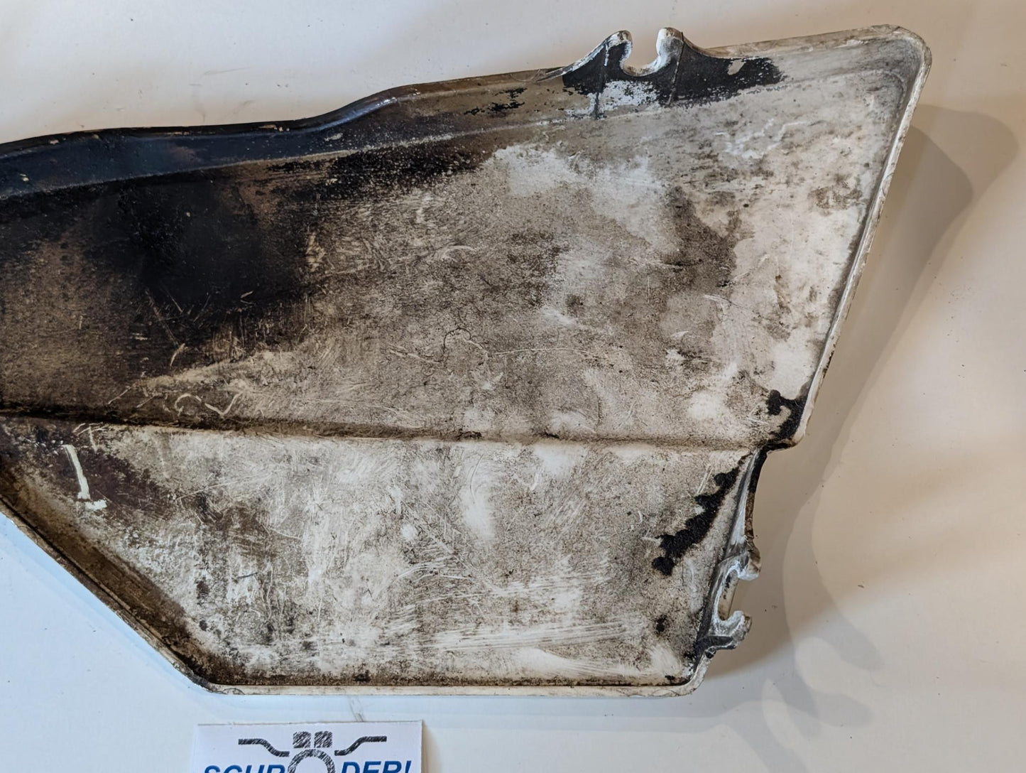 Yamaha DT175MX 2K4 Seitendeckel Verkleidungsdeckel links, gebraucht