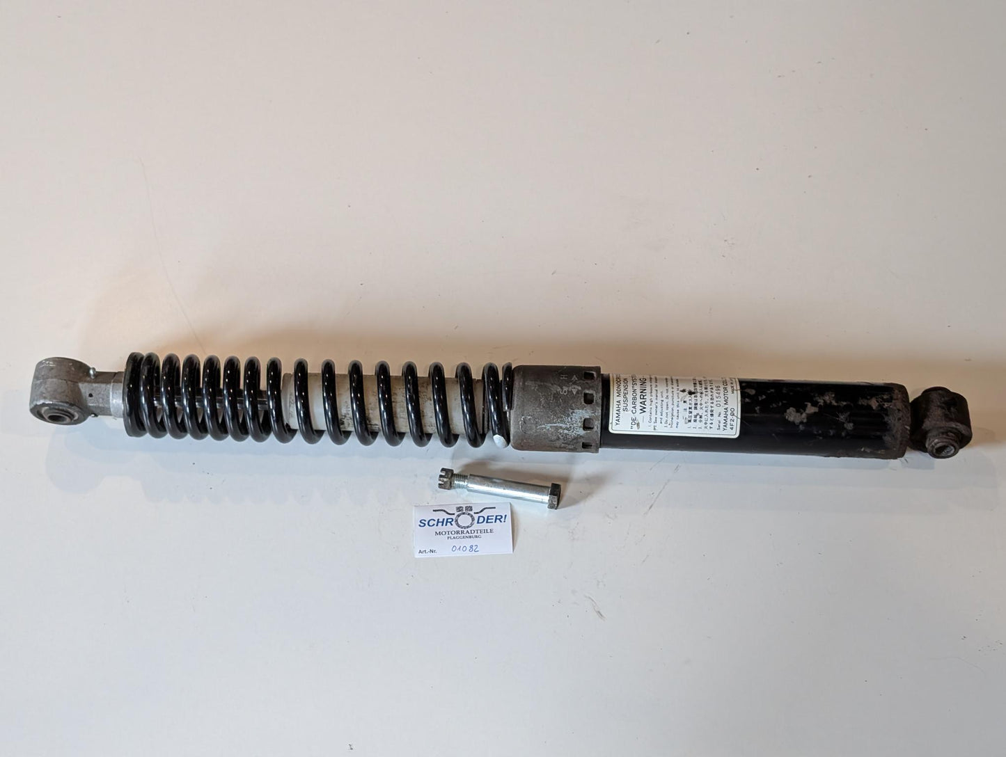 Yamaha DT175MX 2K4 Federbein Stoßdämpfer hinten Hinterrad Schwinge, gebraucht