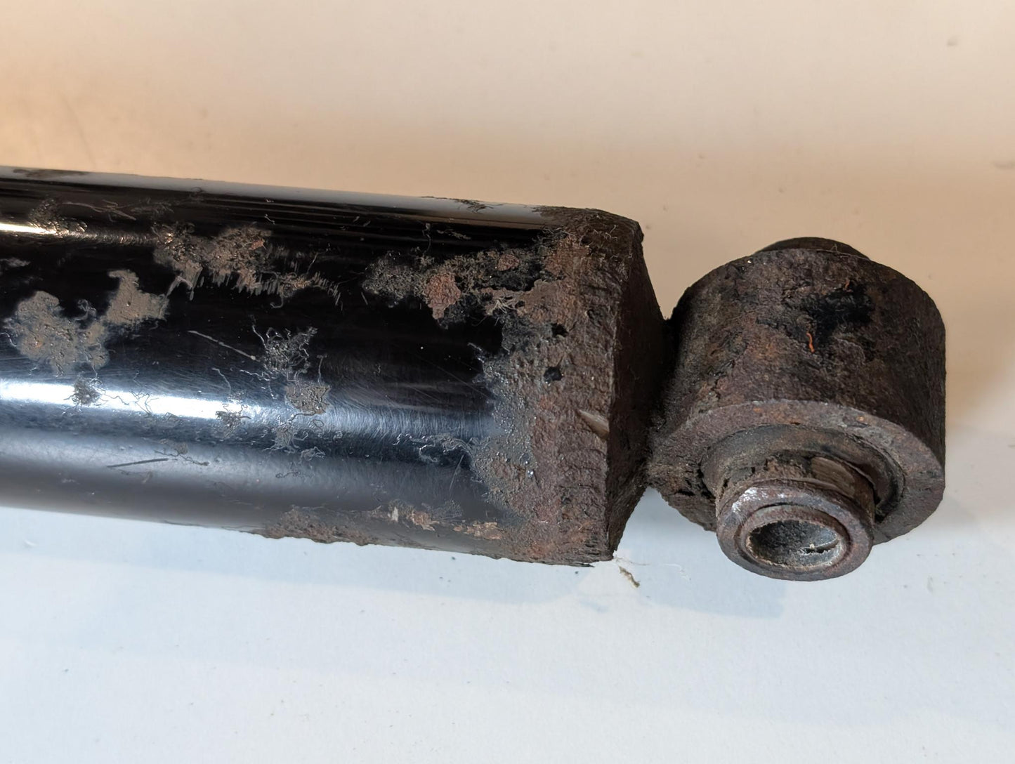 Yamaha DT175MX 2K4 Federbein Stoßdämpfer hinten Hinterrad Schwinge, gebraucht