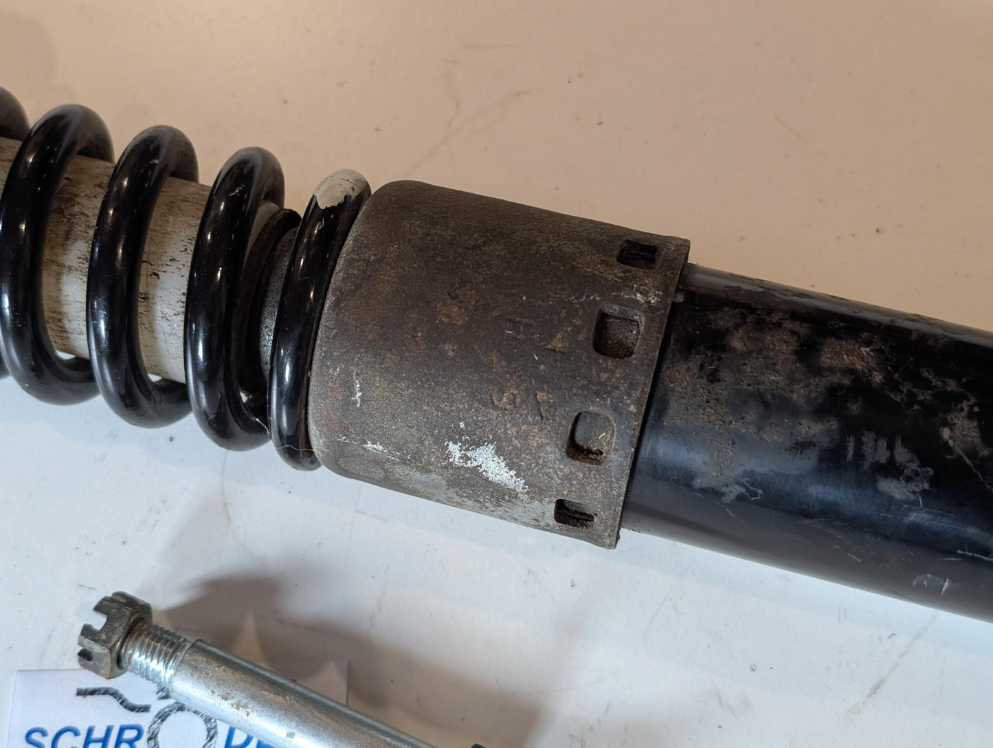 Yamaha DT175MX 2K4 Federbein Stoßdämpfer hinten Hinterrad Schwinge, gebraucht