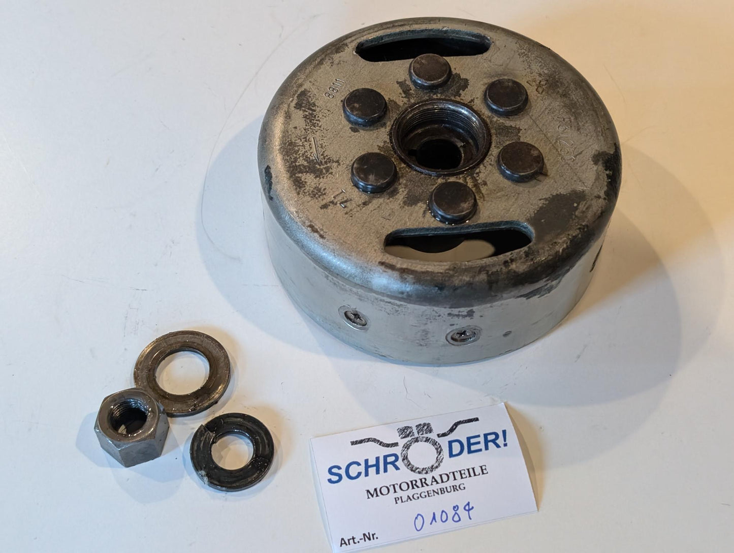 Yamaha DT175MX 2K4 Lichtmaschine Rotor Polrad 6V, gebraucht
