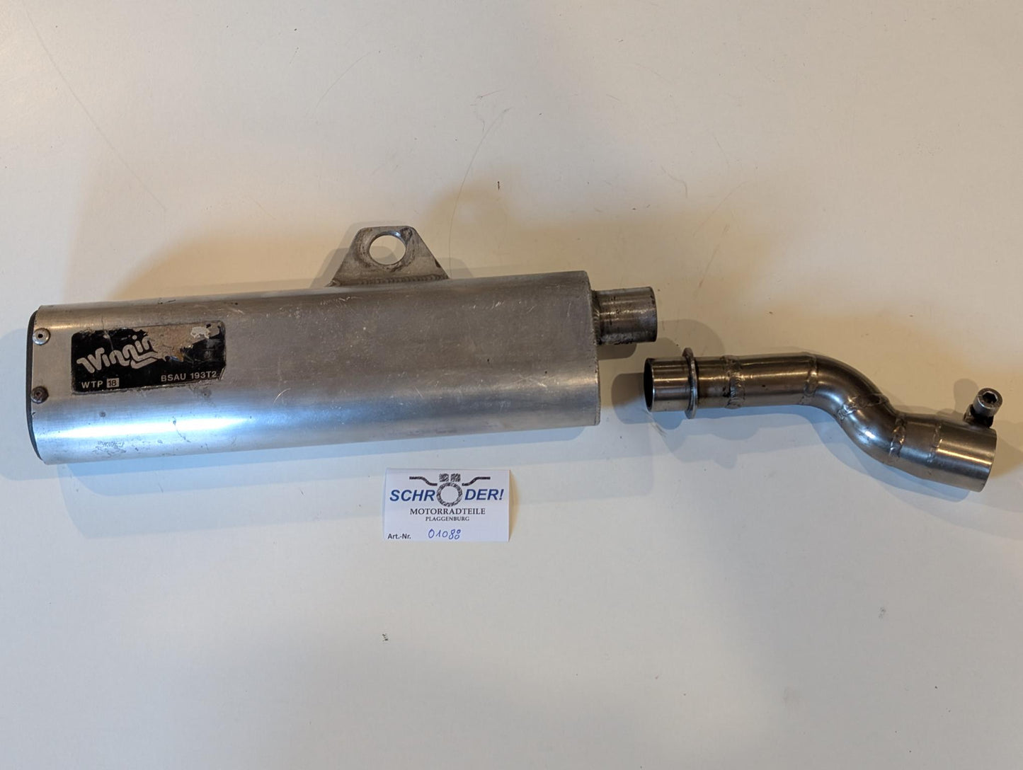 Yamaha DT175MX 2K4 Sportauspuff Endschalldämpfer BSAU 193 T2, gebraucht