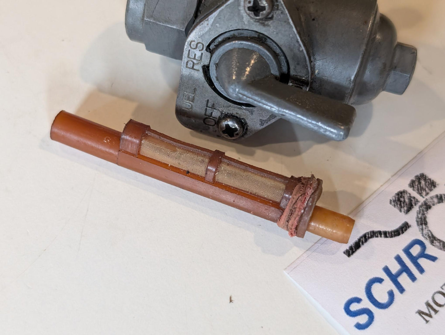 Yamaha DT175MX 2K4 Benzinhahn Kraftstoffhahn, gebraucht