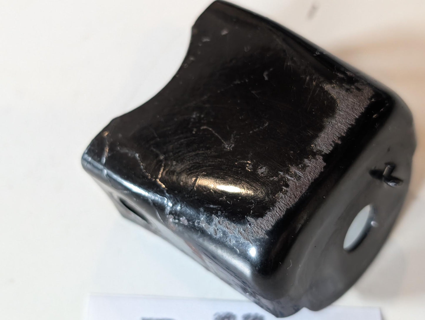 Yamaha DT175MX 2K4 Blinkerhalter Blinkerkonsole vorne links, gebraucht