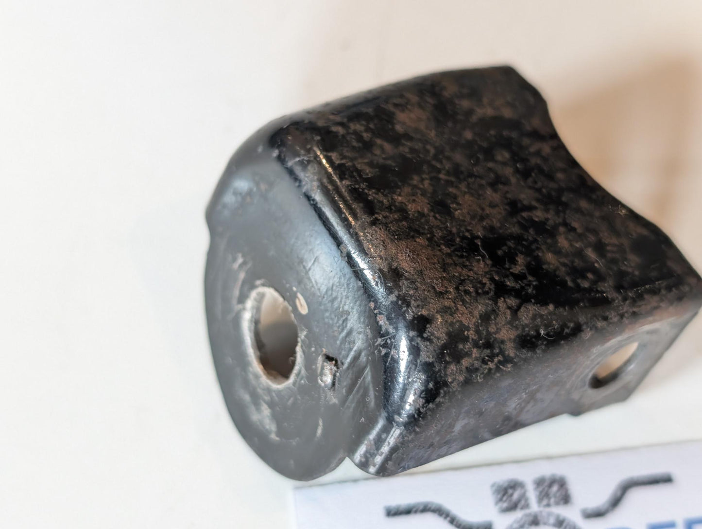 Yamaha DT175MX 2K4 Blinkerhalter Blinkerkonsole vorne links, gebraucht