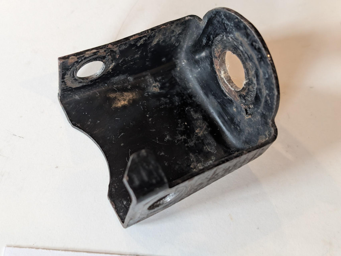 Yamaha DT175MX 2K4 Blinkerhalter Blinkerkonsole vorne links, gebraucht