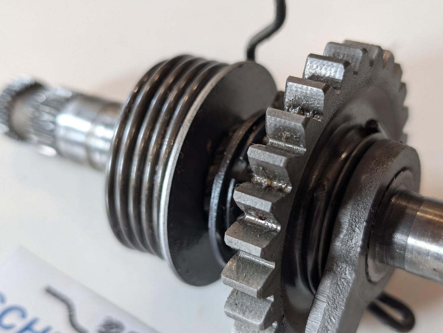 Yamaha DT175MX 2K4 Anlasserfreilauf Anlasserwelle Kickstarterwelle, gebraucht