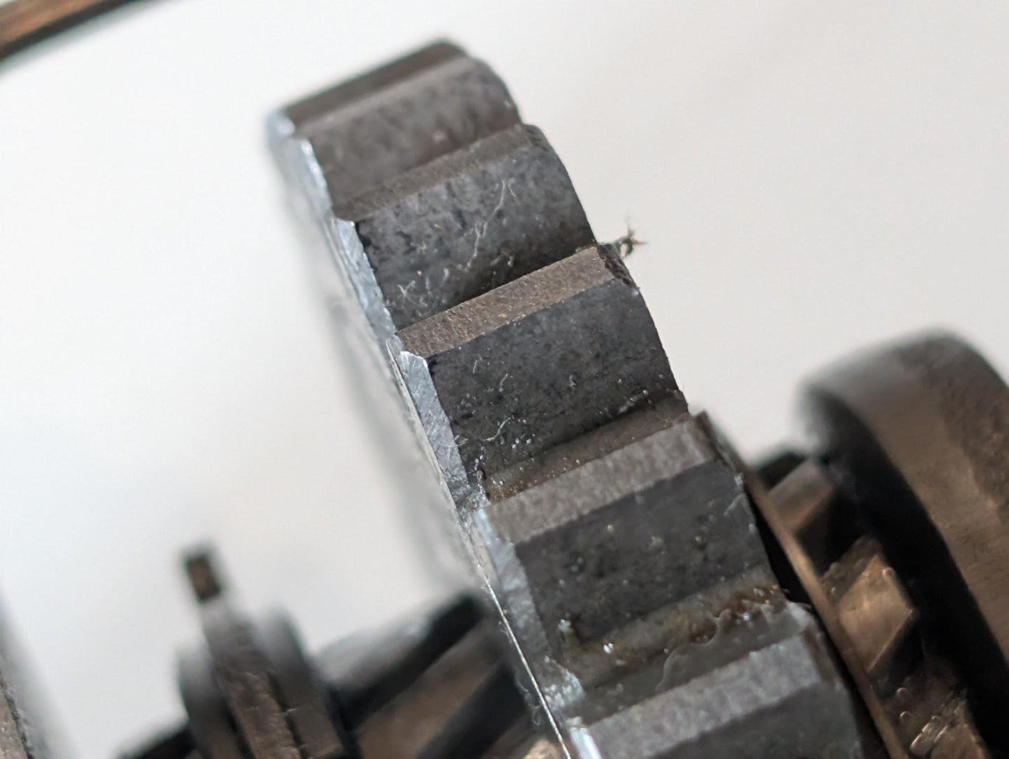 Yamaha DT175MX 2K4 Anlasserfreilauf Anlasserwelle Kickstarterwelle, gebraucht