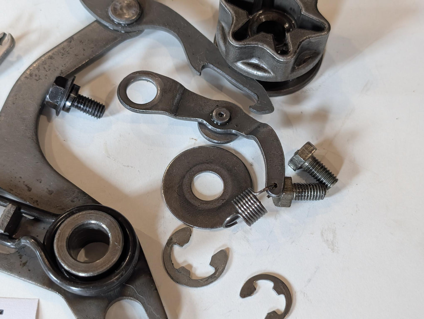 Yamaha DT175MX 2K4 Teile der Schaltung und Rastung, gebraucht